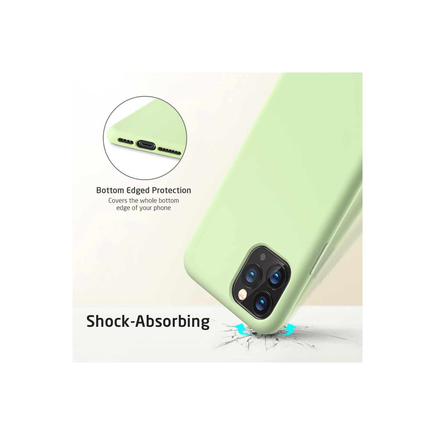 Case - ESR Yippee for iPhone 11 PRO MAX - Matcha Green, 3C01192530301 
