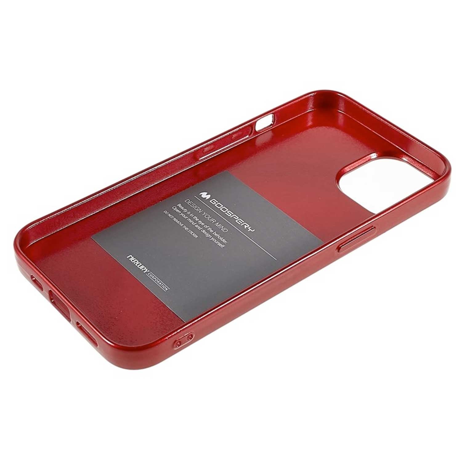 Case - MERCURY GOOSPERY Jelly Case for Apple iPhone 14 (6.1) - Red