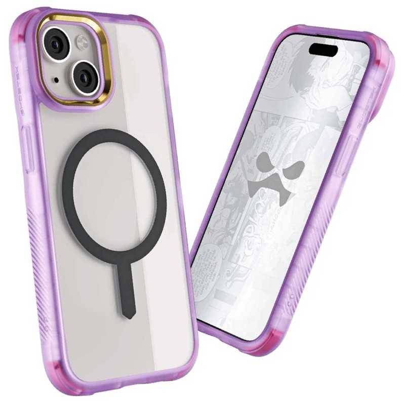 . Funda GHOSTEK Covert Mag para iPhone 15 PLUS Lila