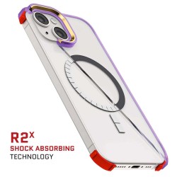 . Funda GHOSTEK Covert Mag para iPhone 15 PLUS Lila