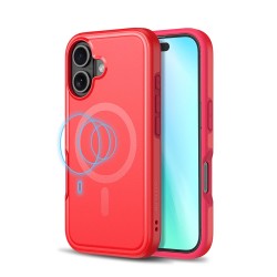 Case - MyBat Pro Fuse Series MagSafe for Apple iPhone 16 - Red